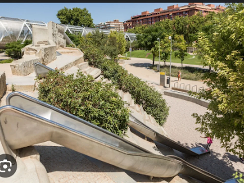 Toboganes de Madrid Río