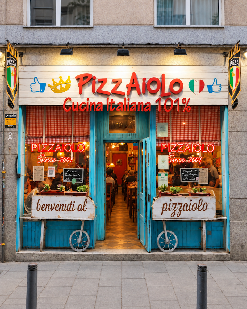 Pizzaiolo, Madrid