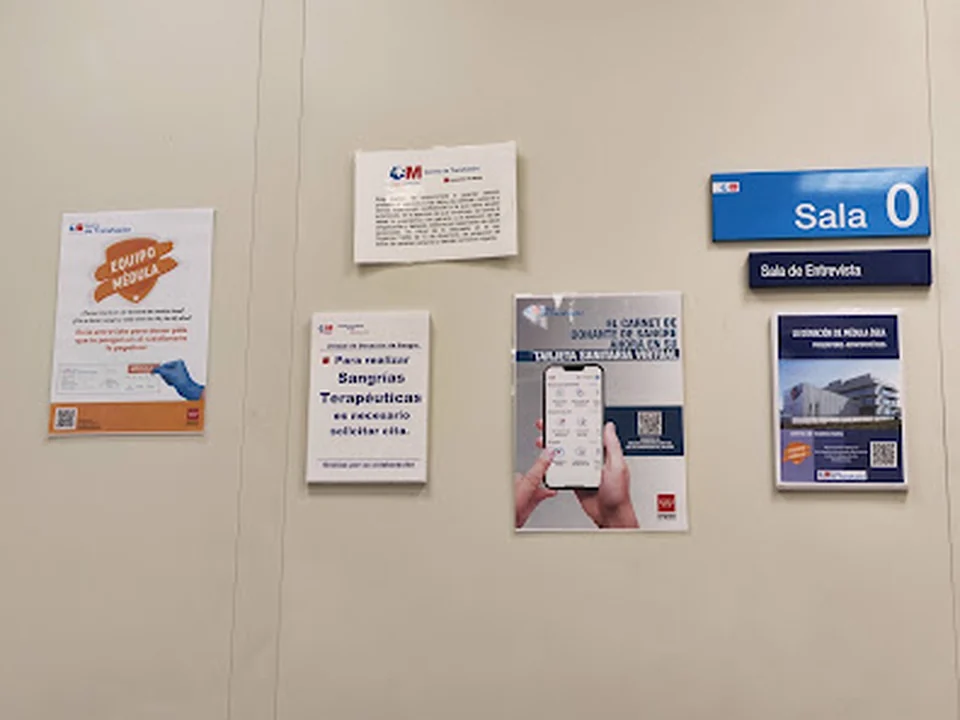 Unidad Donación de Sangre Hospital La Paz, Madrid