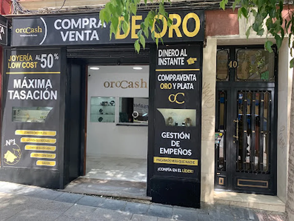 OroCash Madrid (Puerta del Ángel) - Compro Oro | Empeños | Joyería Low Cost | Cambio de Divisas