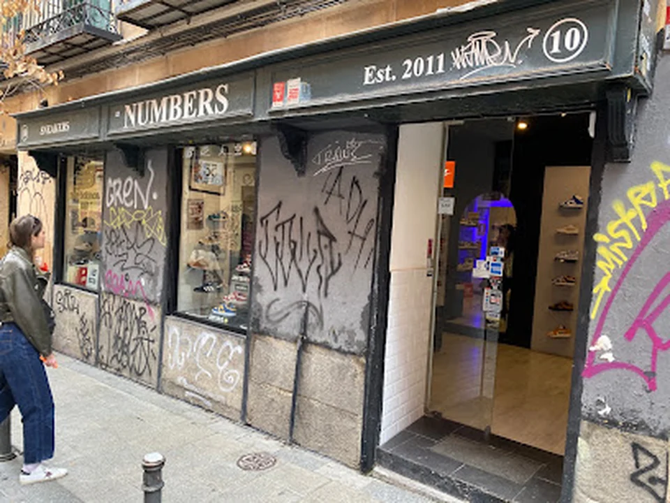 Numbers Sneakers Store, Madrid