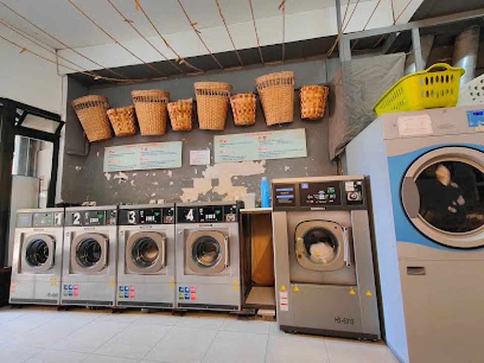 Lavandería automática Cervantes, Madrid
