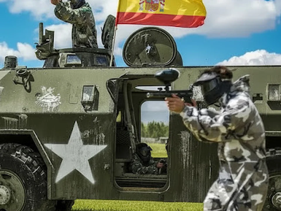 Paintball Madrid【Nº1 En mapas de juego】 - Action Live