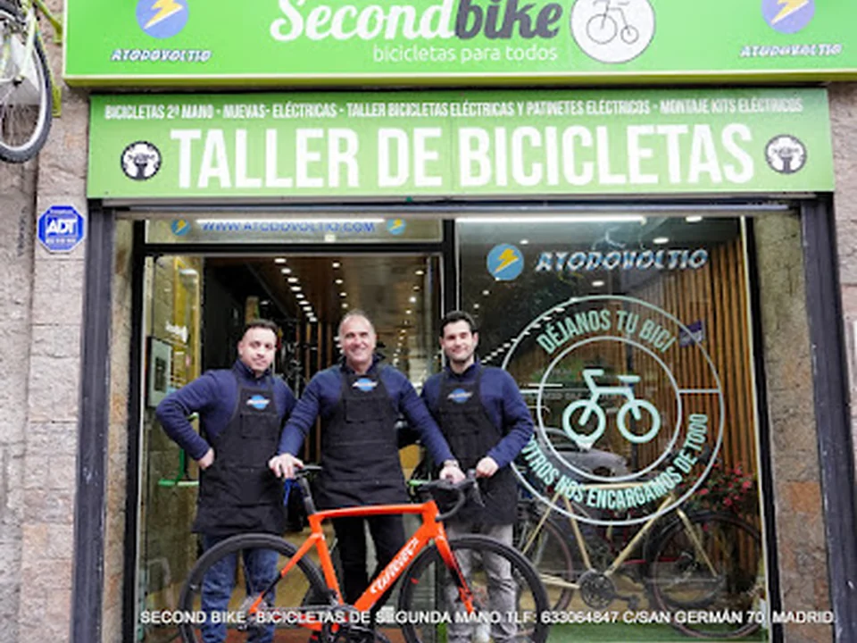 Secondbike Madrid-Taller y Tienda de bicicletas de segunda mano en Madrid