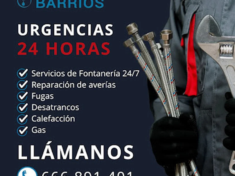 Fontanería Urgente Barrios Madrid