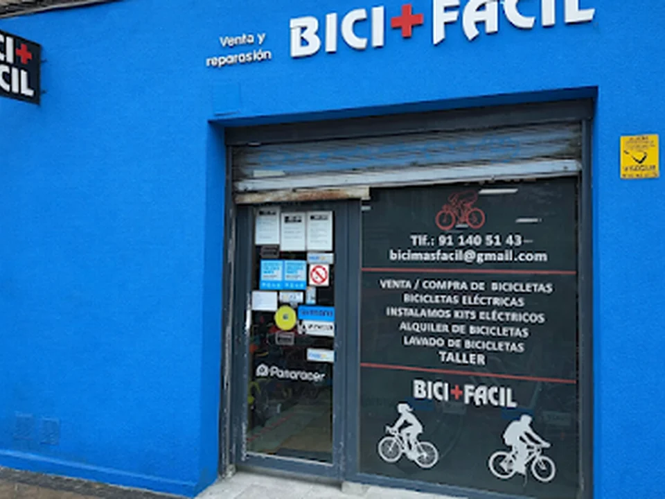 Bici más fácil. Tienda y taller de bicicletas. Alquiler de bicicletas. Bike rental, Madrid
